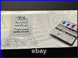 Windsor & Newton Professional Watercolor Set new in box -12 Full Pans