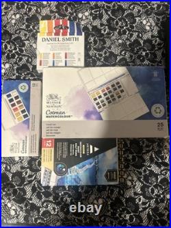 Windsor &newton, Area, And Daniel Smith 4 Pack Art/paint Set Watercolors
