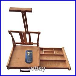 Winsor Newton Arun Table Box Easel Beechwood Portable Travel Studio Sketch Art