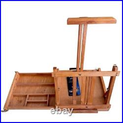 Winsor Newton Arun Table Box Easel Beechwood Portable Travel Studio Sketch Art