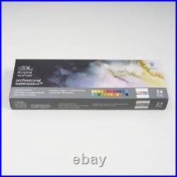 Winsor Newton Professional Watercolour Complete Travel Tin 24 Half Pans 190553