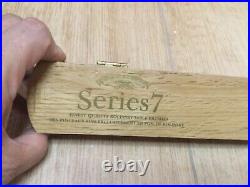 Winsor &Newton Series 7 Kolinsky Sable Watercolor Brush Size 9 Wooden Box Set