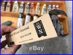 Winton Oil Paints And Brushes In Box Job lot Y20