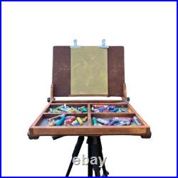 Wood Pochade Box for Pastel 10x14'' Plein Air Easel by ShrubmArt