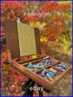 Wood Pochade Box for Pastel 10x14'' Plein Air Easel by ShrubmArt