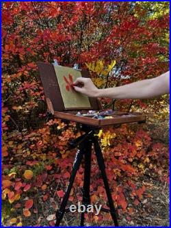 Wood Pochade Box for Pastel 10x14'' Plein Air Easel by ShrubmArt