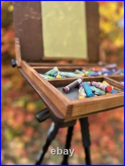 Wood Pochade Box for Pastel 10x14'' Plein Air Easel by ShrubmArt