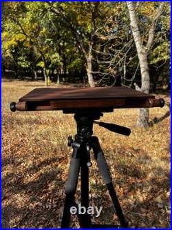 Wood Pochade Box for Pastel 10x14'' Plein Air Easel by ShrubmArt