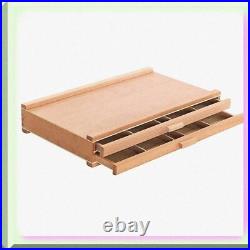 Wooden Art Supply Storage Box with Removable Drawers
