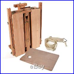 Wooden Artist Painting Tripod Art Easel Drawing Box Portable Sketch Foldable US