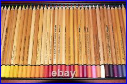 Wooden Box Of 100 Rembrandt Lyra Professional Coloured Watercolour Pencils
