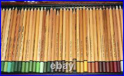 Wooden Box Of 100 Rembrandt Lyra Professional Coloured Watercolour Pencils
