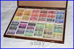 Wooden Box Of 144 Daler-rowney Soft Pastels
