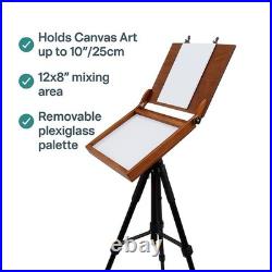 Wooden Pochade Box By Shrubmart, Portable Artist Easelfor Plein Air Painter