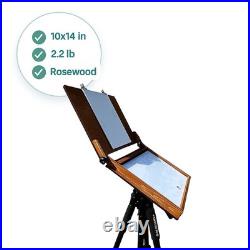 Wooden Pochade Box By Shrubmart, Portable Artist Easelfor Plein Air Painter