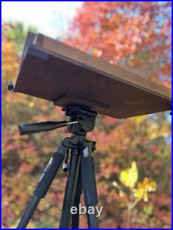 Wooden Pochade Box By Shrubmart, Portable Artist Easelfor Plein Air Painter