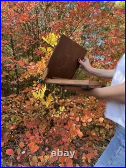 Wooden Pochade Box By Shrubmart, Portable Artist Easelfor Plein Air Painter
