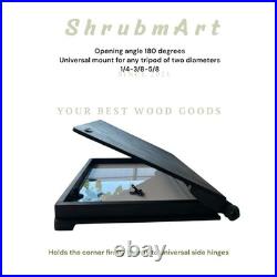 Wooden Pochade Box Easel 10x14 Portable Plein Air Paint Box By Shrubmart Wooden Pochade Box Easel 10x14 Portable Plein Air Paint Box By Shrubmart