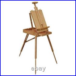 Wooden Sketch Box Tripod Easel Paintings Display Folding Art Craft Painters New