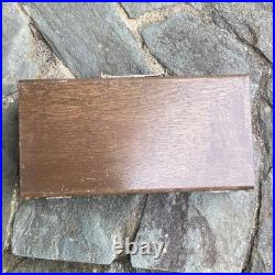 Wooden painting box pallet art supply case art box antique painting tool #a846ef