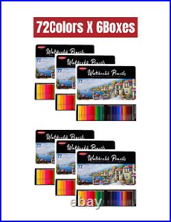 YOSOGO 72 Watercolor Pencils Set Metal Box Color 72Color X 6Boxes Free Shipp DHL