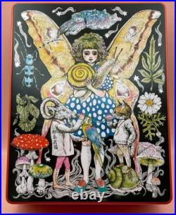 Yuko Higuchi x Holbein Tool Box Tin Case 2013 Limited Storage Art Supply Japan