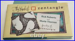 Zentangle Signed Book and Kit in Box DVD Tiles Pens Pencils Tortillion & Booklet